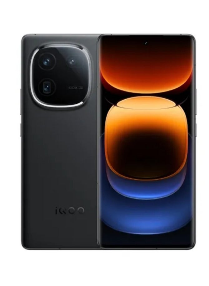 iQOO - 12 Pro 16GB+1TB BMW Motorsport Edition Snapdragon 8 Gen 3 Dual SIM 6.78″2K Curved Screen 144Hz Play Store 120W Fast Charging 50MP Triple Camera 5100mAh OTA, Black with Google play Chinese version - Image 1