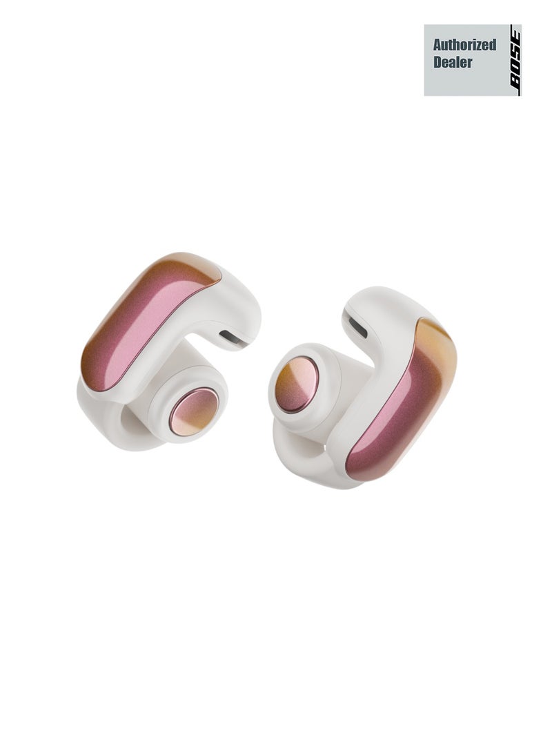BOSE Ultra Open Earbuds with OpenAudio Technology, Open Ear Wireless Earbuds Sunset Iridescent - Image 1