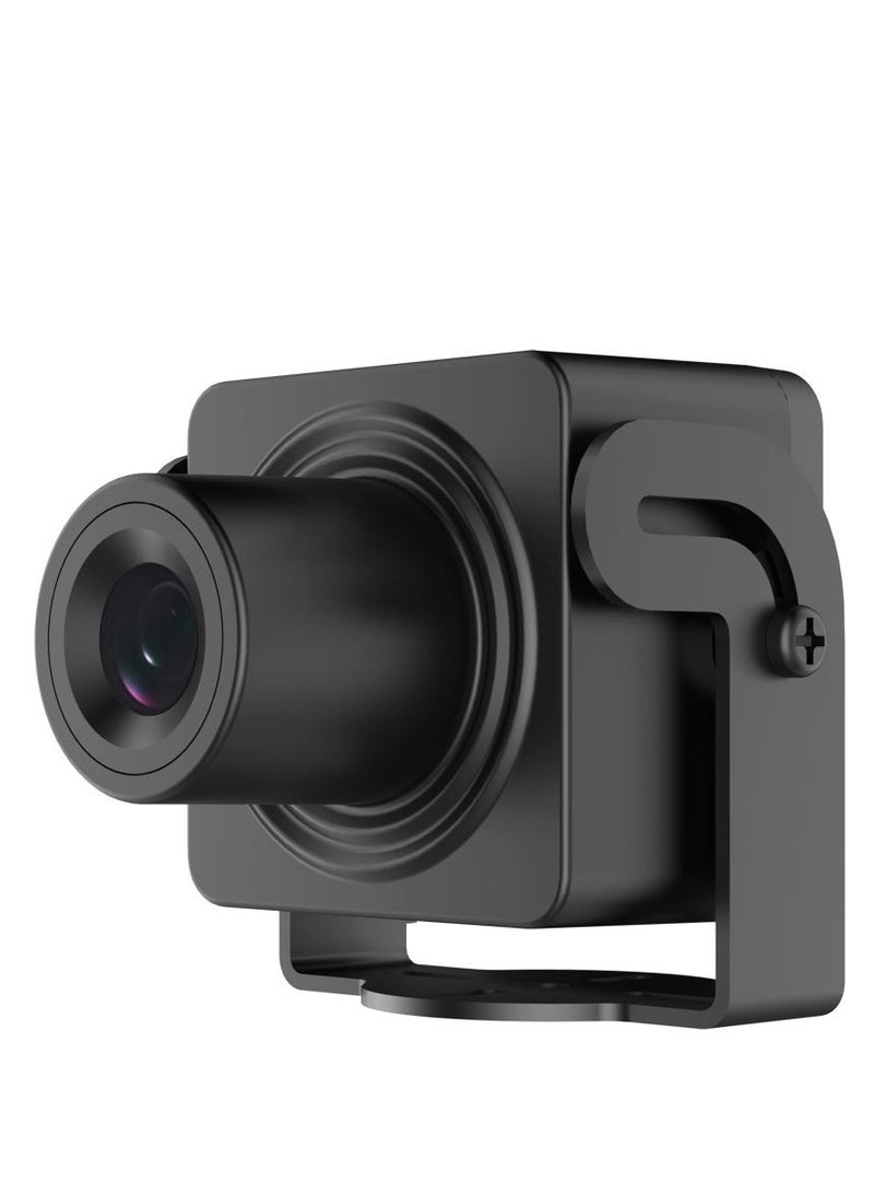 HIKVISION - DS-2CD2D45G1/M-D/NF 4MP Covert Network Camera, 1/3" Progressive Scan CMOS, 2560x1440 Resolution, 2.8mm/4mm Lens, 120dB True WDR, H.265+ Compression, 3D DNR, Day/Night Switch, Motion & Smart Event Detection, NAS Storage Support, Audio Input, Ethernet Interface, IP67, Zinc Alloy Housing - Image 1