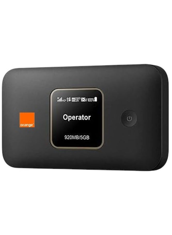 HUAWEI Mobile WiFi Elite 2 E5785-320 Portable Router 4G + LTE  Cat7 Speed Up to 300 mbps Battery 3000 mAh - Support All Networks Black  - Image 2