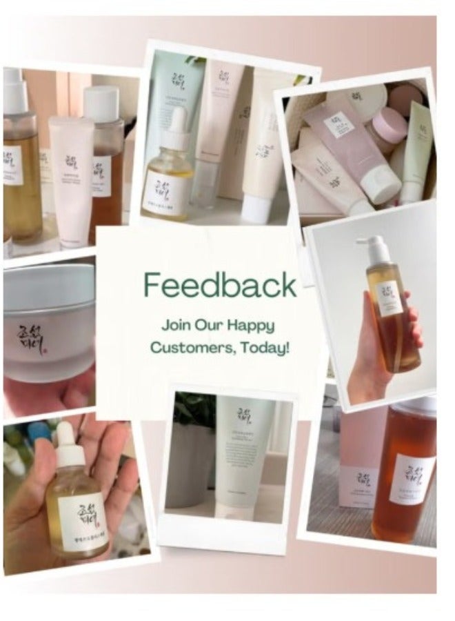 Beauty of Joseon - Optimal Collection for Glowing Skin Cleansing Oil Cleansing Foam Essence Water Revive Eye Serum Glow Serum Dynasty Cream Sunscreen Rice Probiotics SPF50+ PA++++ 560GRAMSml - Image 1