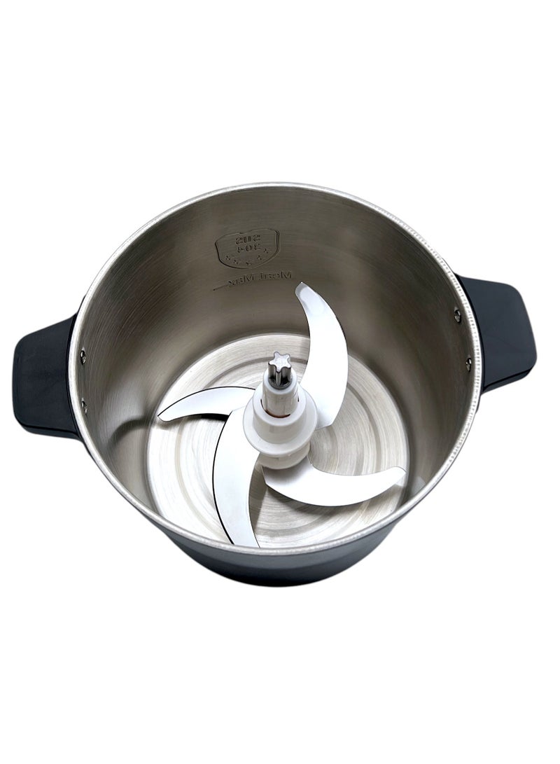 جي في سي برو GVC PRO Chopper & Cutter | 6L, 6 Blades, 1000W - GVCH-986 1000 W GVCH-986 Silver  - Image 4