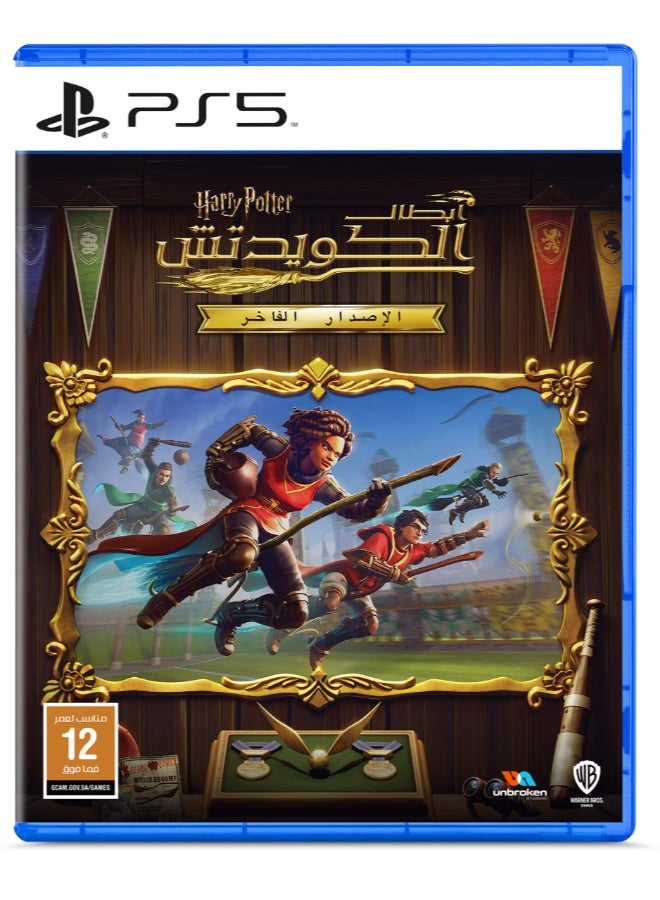 وارنر بروس - Harry Potter Quidditch Champions  Deluxe Edition - PlayStation 5 (PS5) - Image 1
