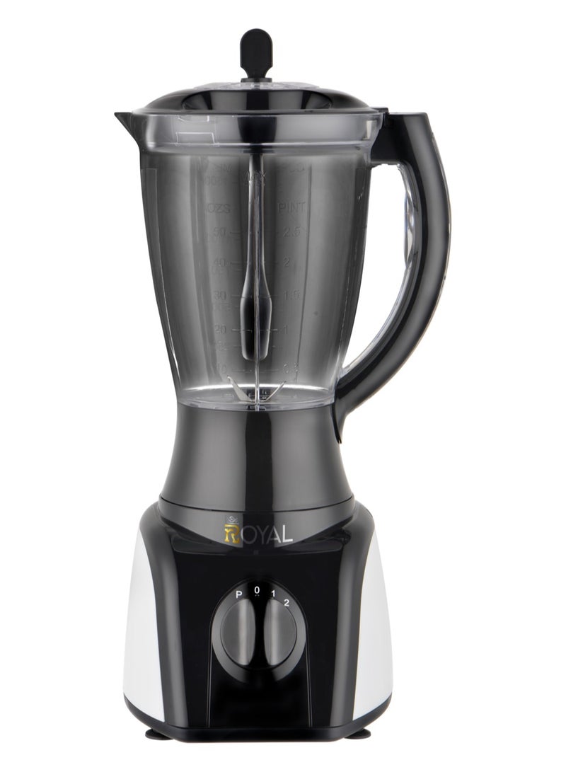 Royal - 3 in 1 Countertop Electric Kitchen Blender 1.5 Liter 2 Speed Level with pulse function RA-BG159 1.5 L 400 W 3in1 Countertop Table Blender RA-BG159 - Image 1