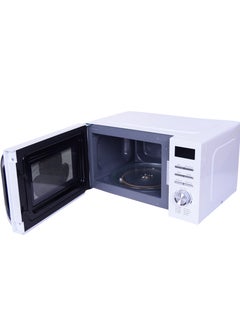 Royal Digital Microwave Oven 20 Liters, 700 Watts, 5 Power Leves, 60 min Timer, Child Safety-Lock, Cooking End Signal, Easy Pull Chrome Handle, Grey, RA-20XDG4 20 L 700 W RA-20XDG4 Silver Black  - Image 4