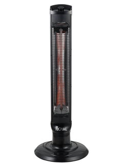 Royal Electric Room Heater | Tower Space 3D Helogin Heater | Power: 2x500W | Left/Right Oscillation | Tip-Over Switch Protection | Easy to Carry Through Handle 1000 W Electric Room Heater RA-VHH1420  - Image 1