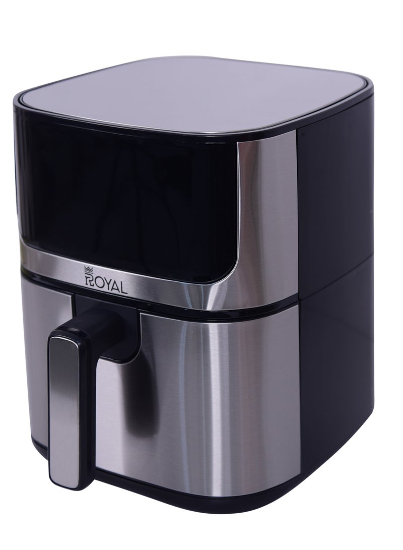 Royal Digital Air Fryer - 200 Temperature Rapid Hot Air Circulation RA-AFD4718 4.7 L 1400 W RA-AFD4718 black - Image 2