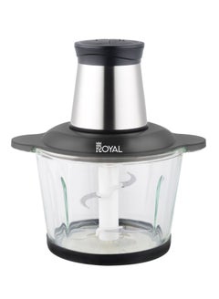 Royal Electric Food Chopper Glass Bowl 3 Liter 300 Watt 2 Speed RA-CHG-306 300 W RA-CHG-306  - Image 1