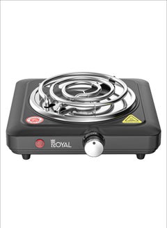 Royal Electric Hot Plate Single Spiral 1000 Watts Adjustable Temperature & Non-Stick Coating 1000 W RA-HPS135  - Image 1