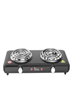 Royal Electric Hot Plate Dual Spiral Adjustable Temperature & Non-Stick Coating 1000 W RA-HPD155  - Image 1