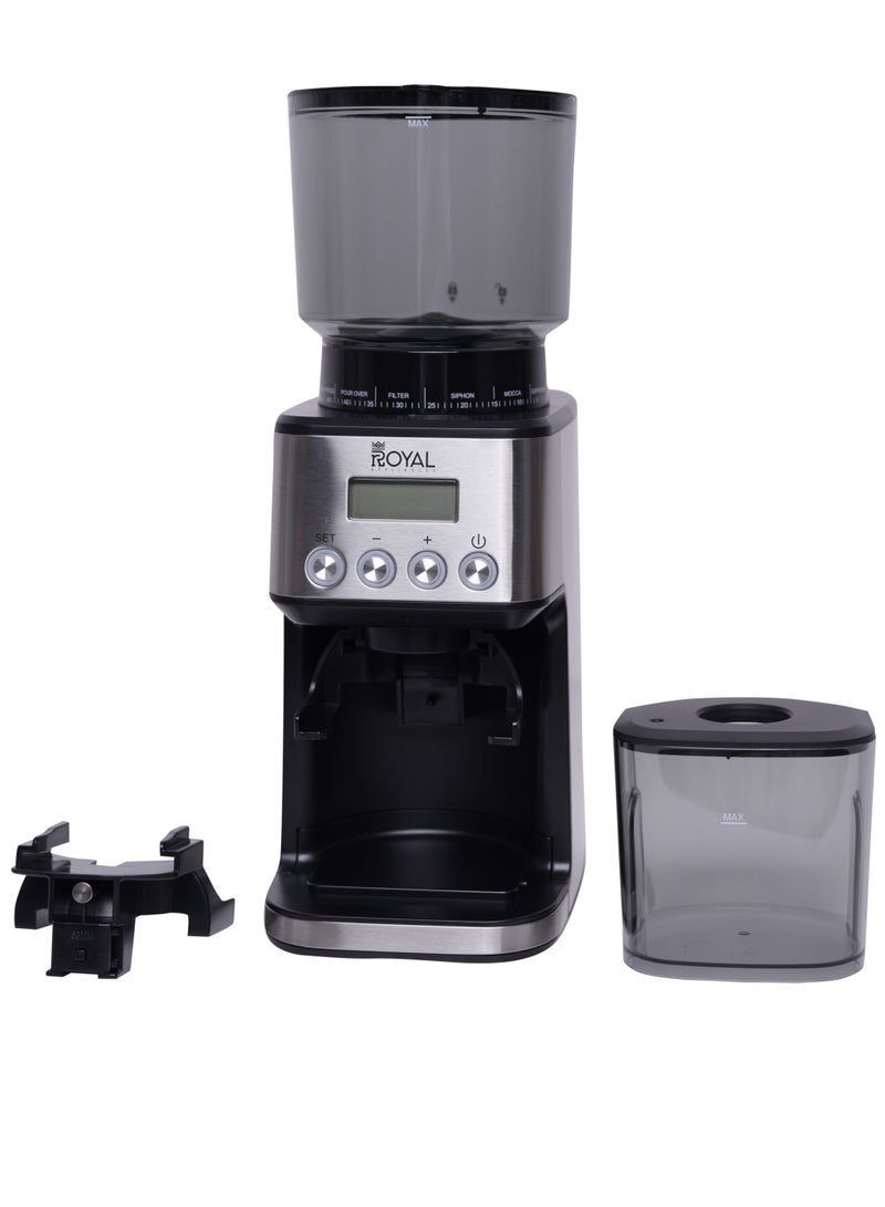 رويال Coffee Grinder Machine Stainless Steel Body 165 W RA-CGS3235  - Image 2