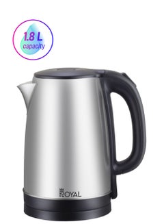 Royal Electric Kettle Stainless Steel with Overheat Protection 1.8 L 1500 W RA-EK1837 Silver 