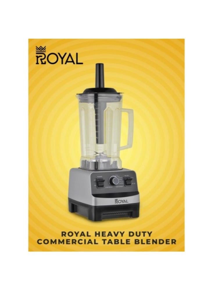 Royal - Royal table blender with grinder - 220-240 volts, 50/60 Hz | Powerful copper motor 2 L 1000 W RACTB2015 - Image 1