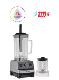 Royal Royal table blender with grinder - 220-240 volts, 50/60 Hz | Powerful copper motor 2 L 1000 W RACTB2015  - Image 1