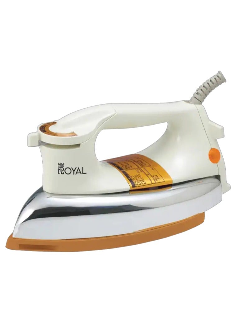 رويال Heavy Weight Dry Iron with Ceramic Coating Non-Stick Plate 1200 W Heavy Weight Dry Iron RA-HWI007  - Image 2