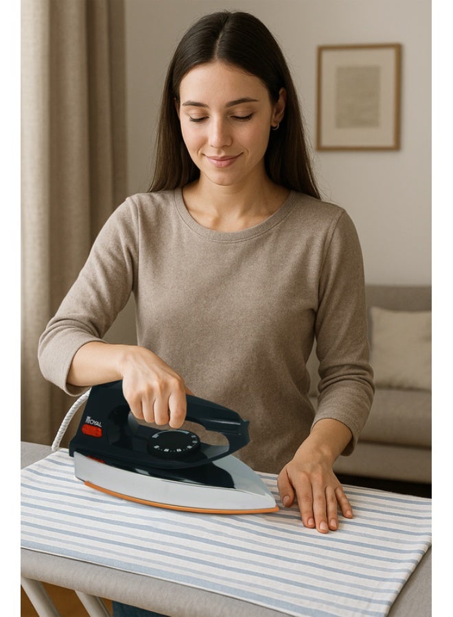 Royal Dry Iron Light Weight Ceramic Coated Sole Plate 1200 W RA-LWI1363 - Image 4