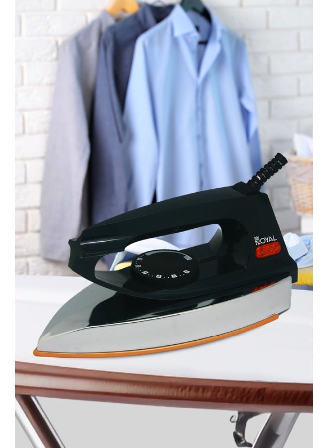 Royal Dry Iron Light Weight Ceramic Coated Sole Plate 1200 W RA-LWI1363 - Image 3