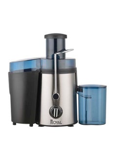 Royal Juice Extractor with 2 Speeds - Large Container Whole Fruit Juice Extractor S.S Housing & Mesh Strainer Overheat Protection 1.8 L 500 W RA-SJ1111 Black/Silver 
