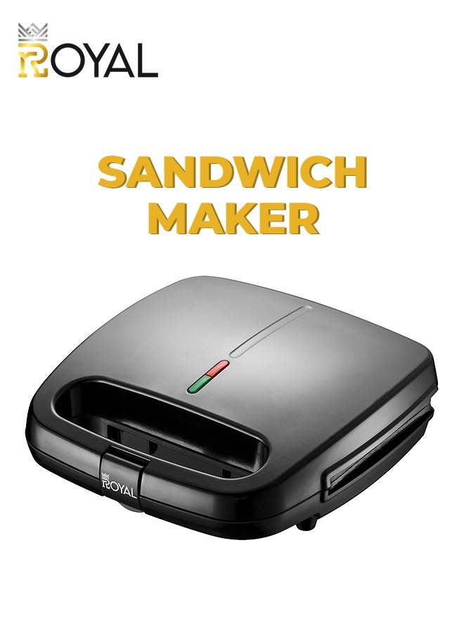 Sandwich Maker 2 Slice Fixed Plates Ready Light Indicator 800 W Royal Sandwich Maker RA-SMF108 - pnsku/N70135874V/45/_/1734616590/556ad8c6-2453-42d2-9aeb-5a93840c0a88