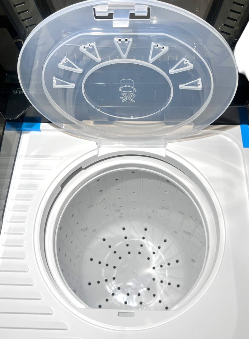 gvc pro Twin Tub Washing Machine, 18 kg 609 kW GVCWM-200 Silver  - Image 4