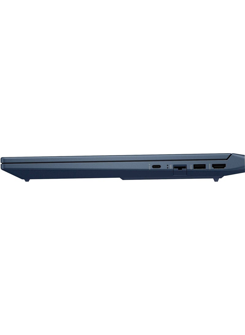 HP - Victus 15-FA0033DX Gaming (Upgraded Version) Laptop With 15.6-Inch FHD IPS 144Hz Display, Intel Core i5-12450H Processor/8GB RAM/512GB SSD/4GB Nvidia GeForce RTX 3050 Graphics Card/Windows 11 English Performance Blue - Image 1