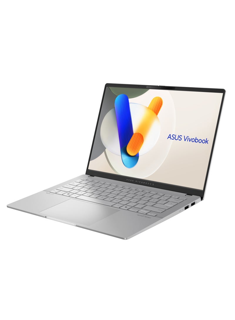 ASUS Vivobook S 14 Touchscreen Laptop With 14-Inch Display, AMD Ryzen AI R9-365 Processor/32GB RAM/1TB SSD/AMD Radeon Graphics/Windows 11 Home With Copilot Key English Cool Silver - Image 2