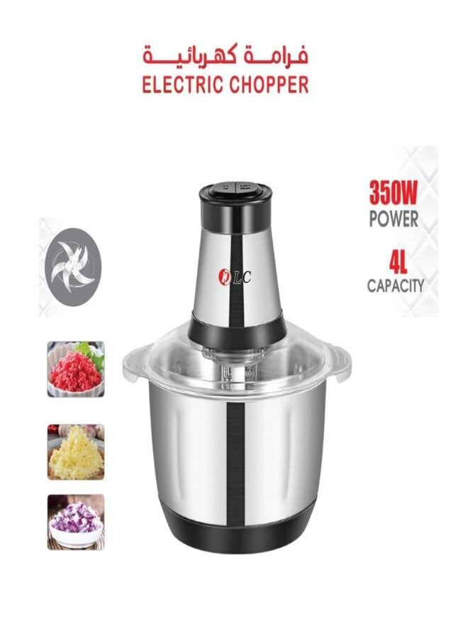 دي إل سي  خلاط كهربائي من الفولاذ بسعة 4 لتر - Image 2