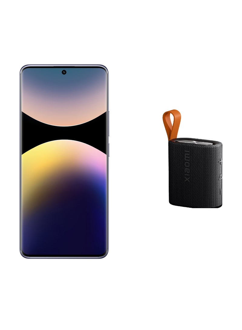 شاومي Redmi Note 14 Pro 5G Lavender Purple 12GB RAM 512GB With Xiaomi Speaker - Global Version  - Image 1