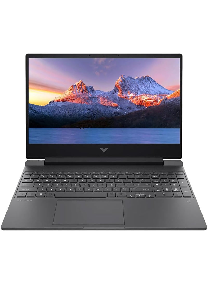 HP - Victus Gaming (Upgraded Version) Laptop With 15.6-Inch FHD IPS Display, AMD Ryzen 5-8645HS Processor/16GB RAM/512GB SSD/8GB NVIDIA GeForce RTX 4050 Graphics Card/Windows 11 Home English Mica Silver - Image 1