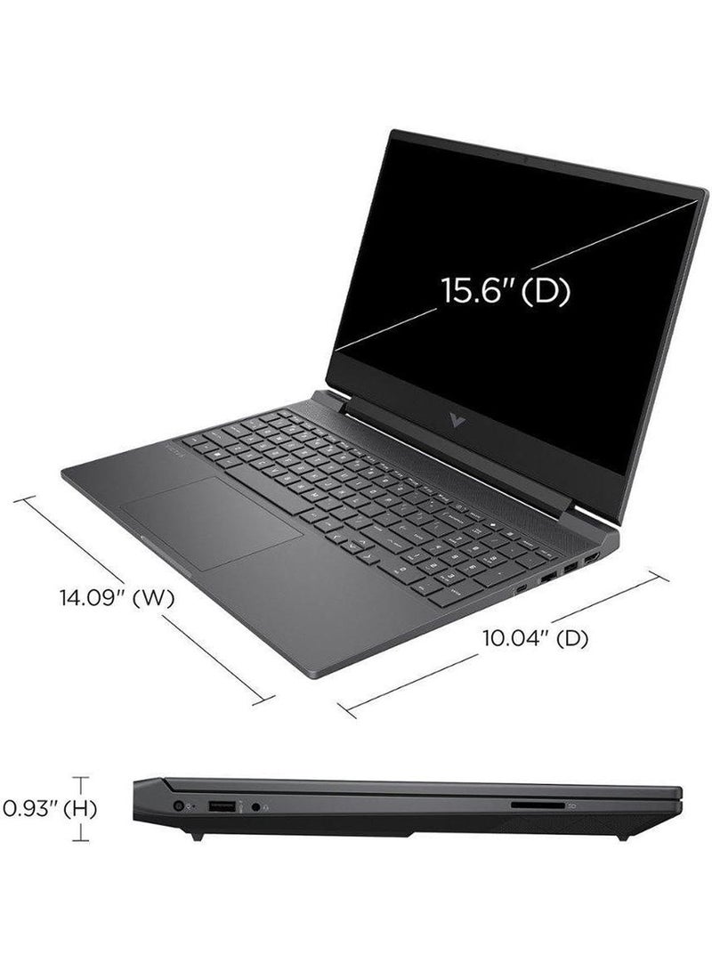 HP - Victus Gaming (Upgraded Version) Laptop 15.6-Inch FHD Display, AMD Ryzen 5 7535HS Processor/32GB RAM/1TB SSD/AMD Radeon RX 6550M Graphics Card/Windows 11 Pro English Mica Silver - Image 1
