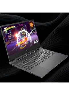 HP Victus Gaming (Upgraded Version) Laptop 15.6-Inch FHD Display, AMD Ryzen 5 7535HS Processor/32GB RAM/1TB SSD/AMD Radeon RX 6550M Graphics Card/Windows 11 Pro English Mica Silver  - Image 3
