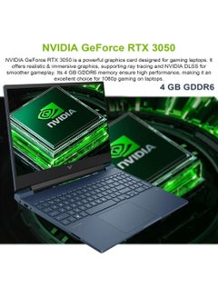 HP Victus Gaming (Upgraded Version) Laptop With 15.6-Inch FHD Display, Core i5-12450H Processor/32GB RAM/2TB SSD/4GB NVIDIA GeForce RTX 3050 Graphics Card/Windows 11 Home English Performance Blue  - Image 2