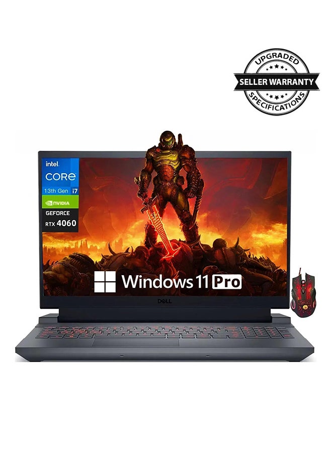 DELL - G15 5530 Gaming (Upgraded Version) Laptop With 15.6 Inch FULL HD(1920x1080) Display, Intel Core i7-13650HX Processor/16GB DDR5 RAM/1TB SSD/Windows 11 Home/8GB NVIDIA GeForce RTX 4060 Graphics International International English Dark Shadow Gray - Image 1