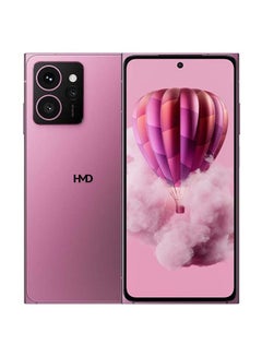 أتش أم دي Skyline Dual SIM Neon Pink 12GB RAM 256GB 5G With HMD Water Bottle  - Image 2
