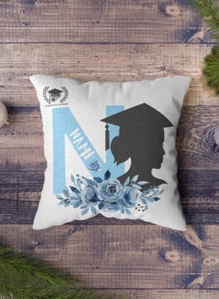 Customizable Polyester Pillowcase Cushion Cover Personalized with Graduate's Name and Congratulations Design White 40x40cm - pnsku/N70136100V/45/_/1734857548/830df7ea-6802-443a-b762-250b97a3f790