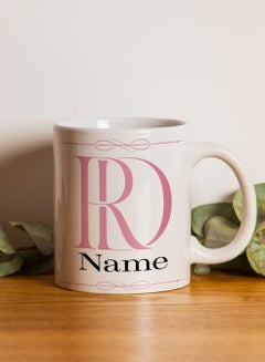 LOWHA Customizable Ceramic 11 oz Mug Personalized with Doctor Name and DR Design White  - Image 3