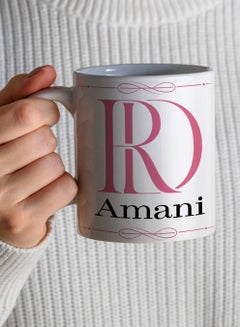 LOWHA Customizable Ceramic 11 oz Mug Personalized with Doctor Name and DR Design White  - Image 4