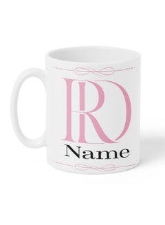 LOWHA Customizable Ceramic 11 oz Mug Personalized with Doctor Name and DR Design White  - Image 5