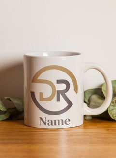 LOWHA Customizable Ceramic 11 oz Mug Personalized with Doctor Name and DR Design White  - Image 3