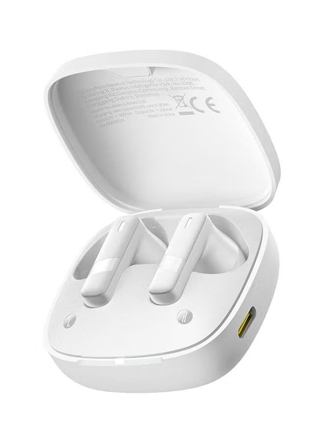 بيسوس - Bowie E20 True Wireless Earbuds White - Image 1