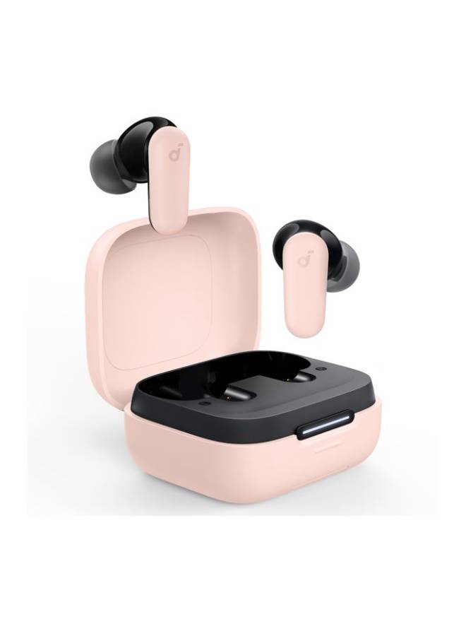 Soundcore - R50i NC by Anker Noise Cancelling Earbuds, Strong and Smart Noise Cancelling, Powerful Bass, 45H Playtime, 2-in-1 Case and Phone Stand, IP54, Wireless Earbuds, Bluetooth 5.4, App Control Pink - Image 1