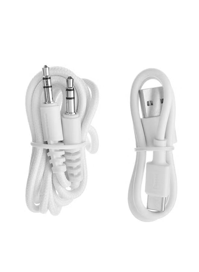 Baseus - Encok D02 Pro Wireless Headphone White - Image 1