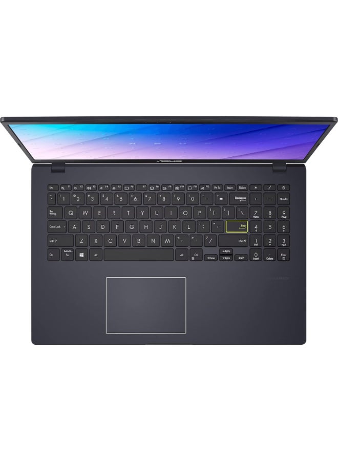 أسوس - E510MA  (Upgraded Version) LaptopWith 15.6-Inch Full HD(1920x1080) Display,Celeron N4020 Processor/4GB RAM DDR4/512 SSD/windows 11 English/Arabic Black - Image 1