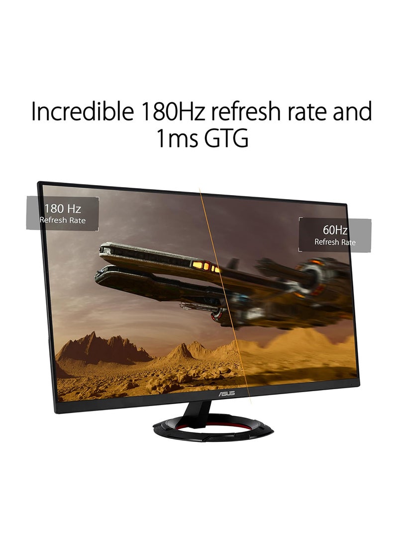 أسوس TUF Gaming VG279Q3R Gaming Monitor – 27-inch, Full HD(1920x1080), 180Hz, Fast IPS, Extreme Low Motion Blur™, 1ms (GTG), FreeSync™, Variable Overdrive, 100% sRGB Black  - Image 2