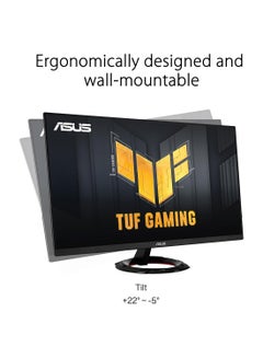 أسوس TUF Gaming VG279Q3R Gaming Monitor – 27-inch, Full HD(1920x1080), 180Hz, Fast IPS, Extreme Low Motion Blur™, 1ms (GTG), FreeSync™, Variable Overdrive, 100% sRGB Black  - Image 5