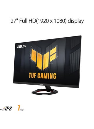TUF Gaming VG279Q3R Gaming Monitor – 27-inch, Full HD(1920x1080), 180Hz, Fast IPS, Extreme Low Motion Blur™, 1ms (GTG), FreeSync™, Variable Overdrive, 100% sRGB Black - pnsku/N70136211V/45/_/1739253953/9f882900-99b0-42e8-aa3e-40c0aa619f67