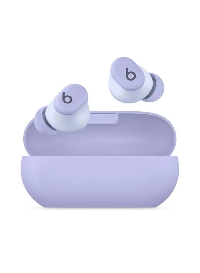 beats - Apple Beats Solo Buds True Wireless Earbuds Purple - Image 1