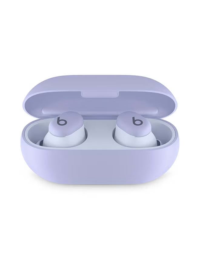 beats - Apple Beats Solo Buds True Wireless Earbuds Purple - Image 1