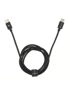 Baykron Type-C to Type-C Cable 3A 1.2M Black  - Image 2