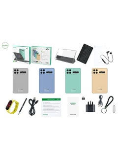 modio M130 5G Wifi 8 inch,High Definition, IPS Android Tablet PC (In Cell Touchscreen)|4000mAh Battery|(8GB+512GB) with Free Gifts_Green  - Image 1